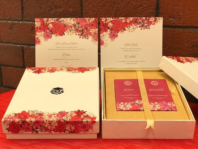 invitation boxes